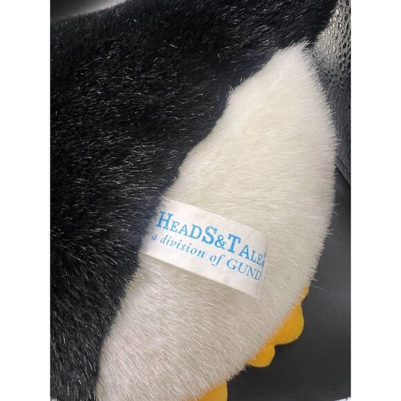 Rare Gund Heads & Tales Winter Penguin Earmuffs Gloves Adorable HTF - Picture 4 of 4